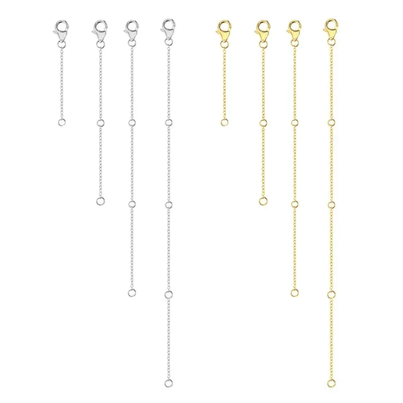 4pc Necklace Extender (2-8 in) (5-20 cm) - Image 3