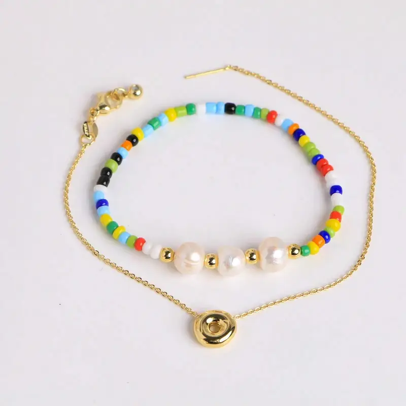 A-Z Initial Pearl Bracelet - Image 17