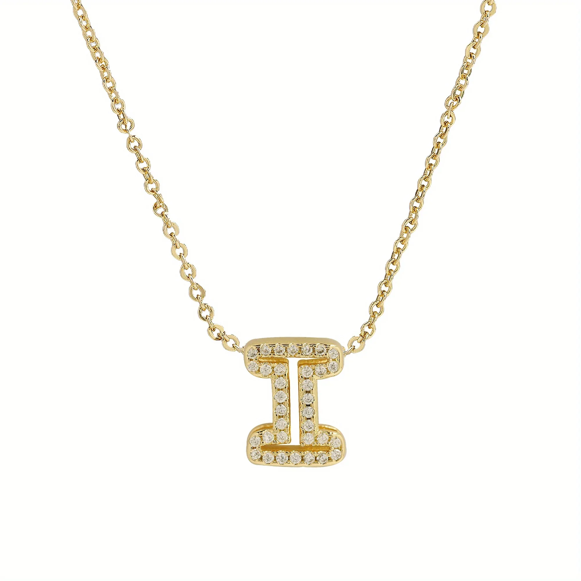 A-Z Diamond Initial Necklace - Image 10
