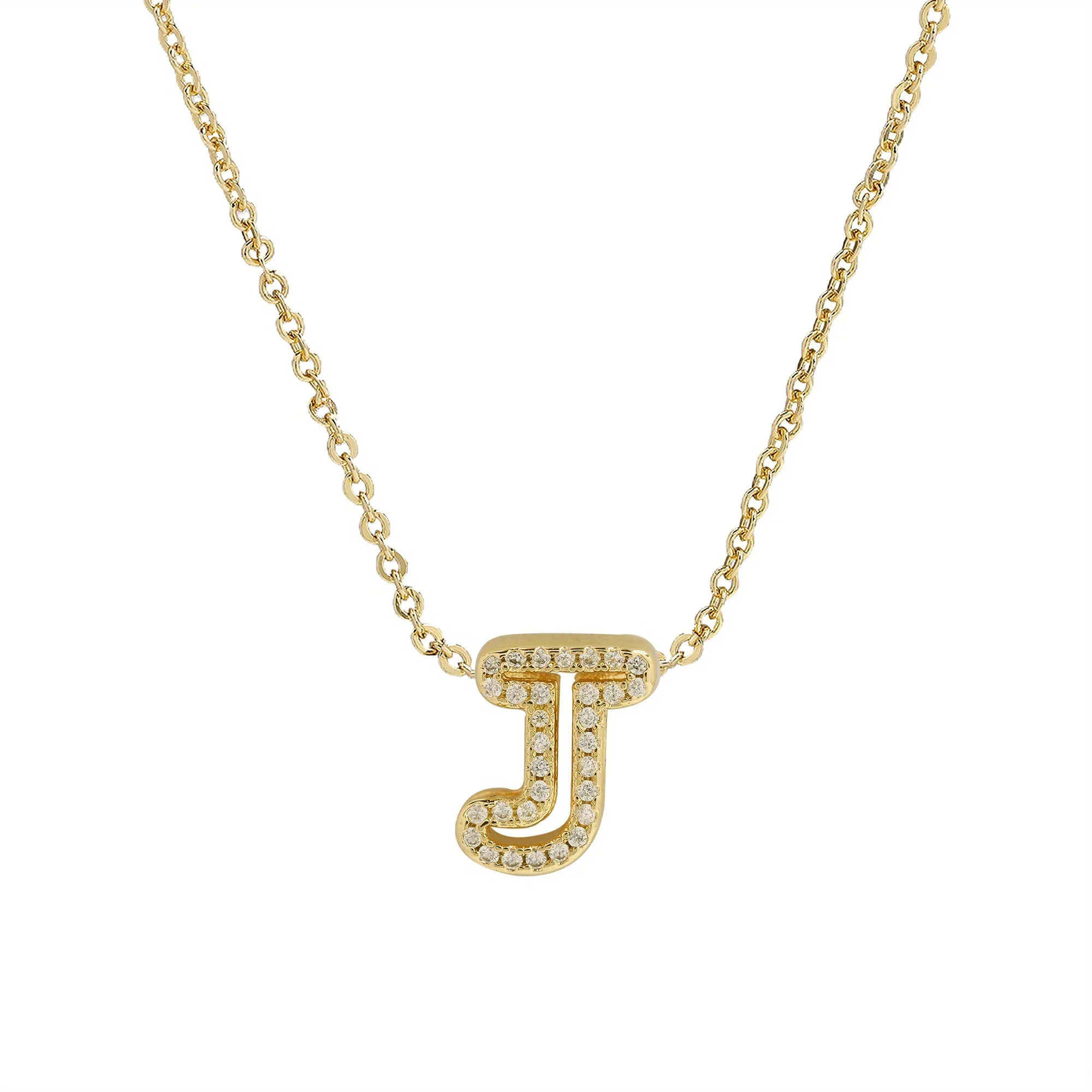 A-Z Diamond Initial Necklace - Image 11