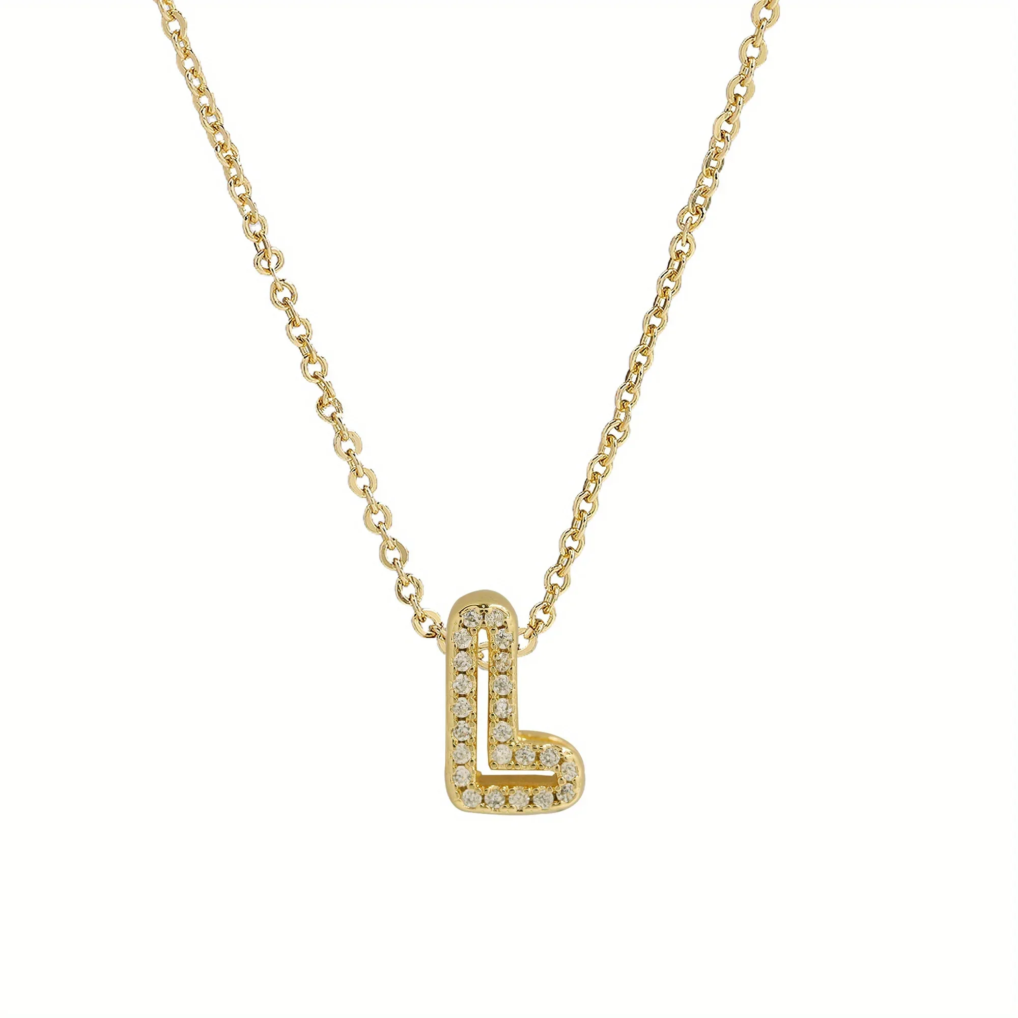 A-Z Diamond Initial Necklace - Image 13