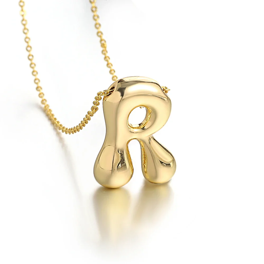 Chunky Letter Balloon Necklace - Image 20