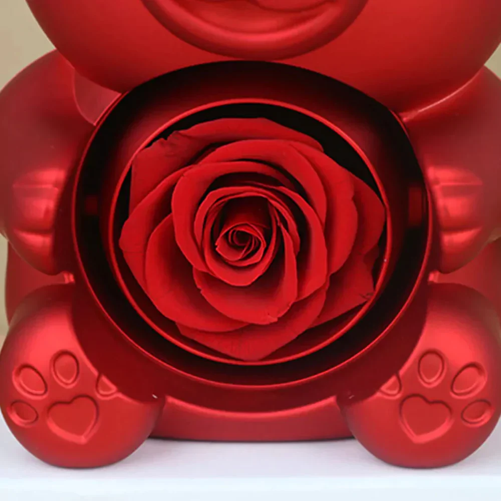 Romantic Bear Spinning Rose Gift Box - Image 3