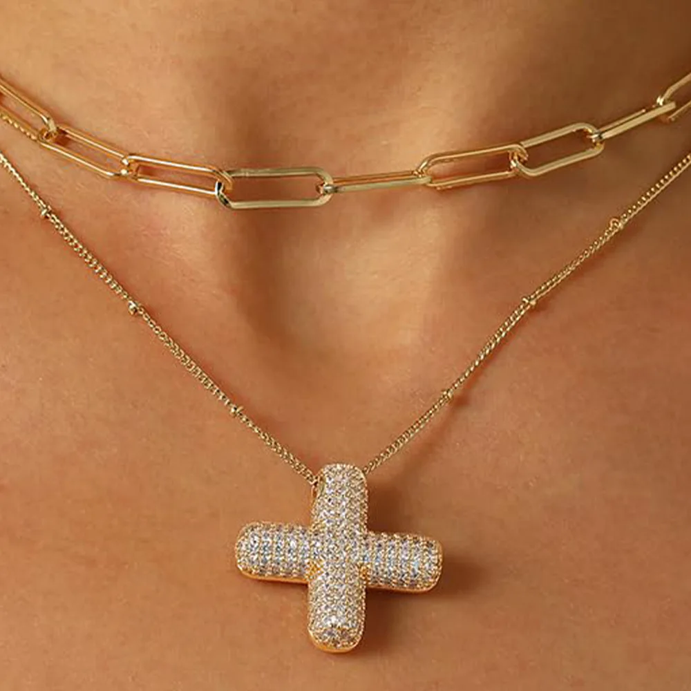 A-Z Sparkly Letter Necklace - Image 24