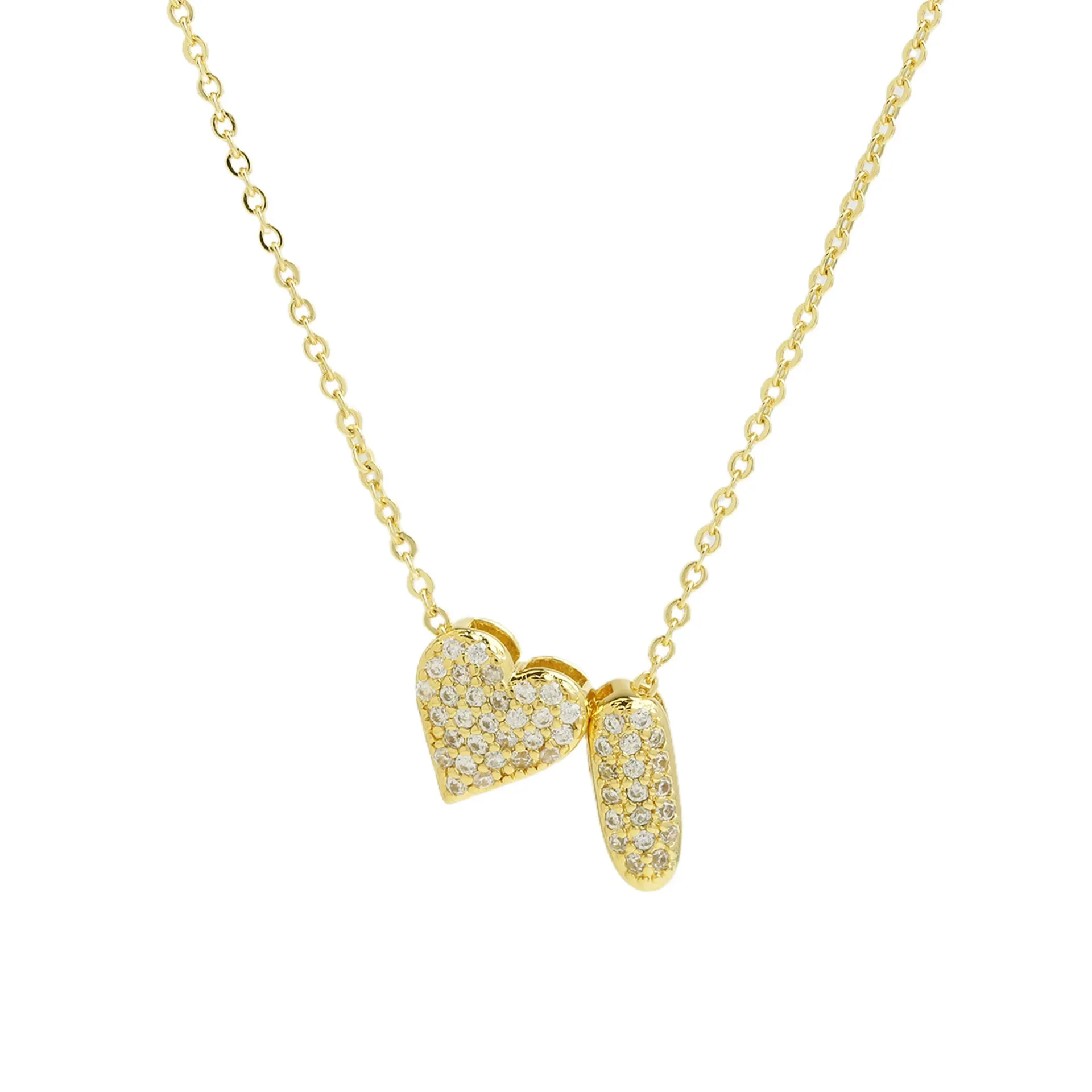 A-Z Tiny Heart Initial Necklace - Image 11