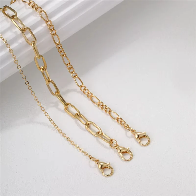 Triple Layer Crystal Charm Necklace - Image 5